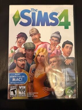 The Sims 4 PC Game – White/Cream Artwork –